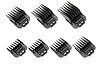 ANDIS ATTACHMENT COMB SNAP-ON <7PCS>ASST ML/SM/GC    (01380) 7pcs/blstr