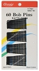 ANNIE BOB PINS BLACK  60CT [MATTE]                   (03303) 2