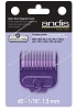 ANDIS ATTACHMENT COMB NANO SILVER MAGNATIC #0(1/16