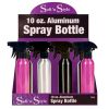 Soft 'n Style 10 Oz.  Aluminum Spray Bottle Display - 12 Pc. DS