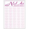 DL Professional Nail Art Wall Mount Display