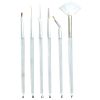 Dl Professional 6 Pc. Nail Art Brush Set EA